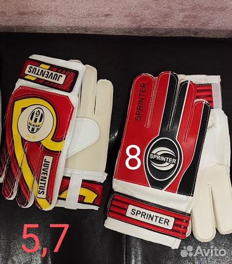 Вратарские перчатки adidas, Nike новые
