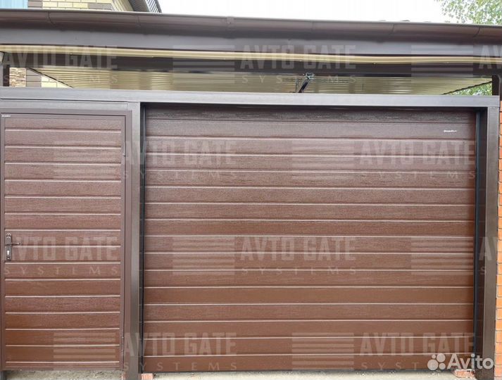 Секционные ворота