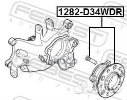 К-кт подшипника ступицы задней Kia Sportage