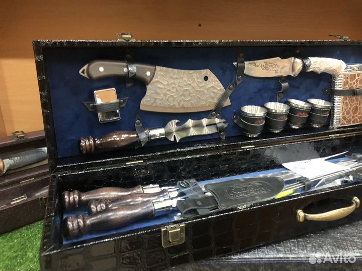 Шашлычный набор Эконом в кейсе