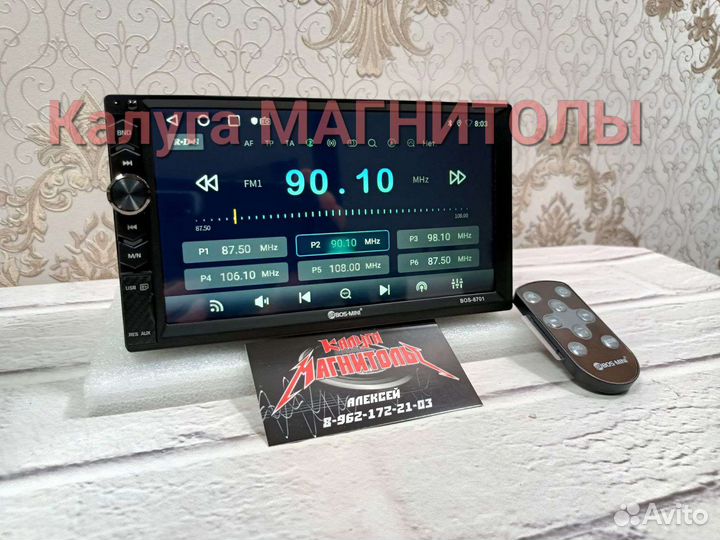 Магнитола android Bos Mini 2/32 Гб новая 2din