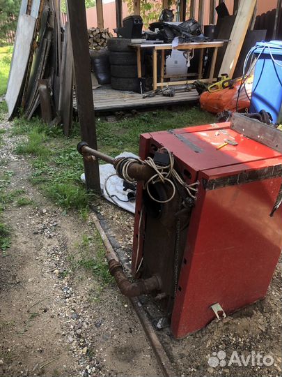 Твердотопливный котел длительного горения бу