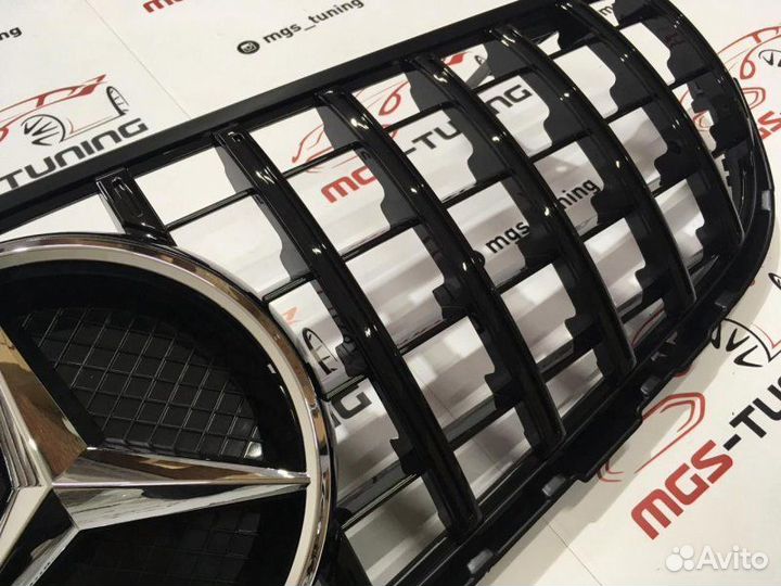 Решетка Mercedes GLC/Coupe GT Без камеры AMG