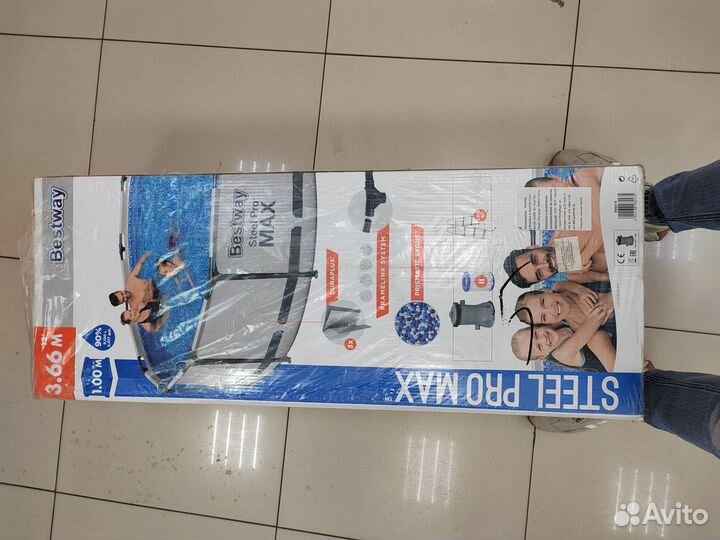 Каркасный бассейн новый