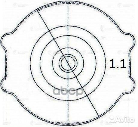 Крышка (пробка) радиатора для ам Dodge,Chrysler