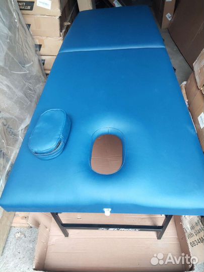 Массажный стол складной кушетка Optima SLR-7 синий