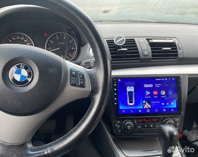 Магнитола BMW 1 E81 E82 E87 E88 Климат Android