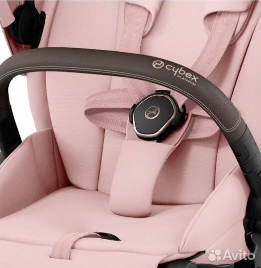 Коляска cybex priam peach pink