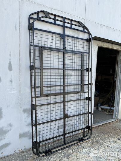 Экспедиционный багажник на Паджеро 2 с люком