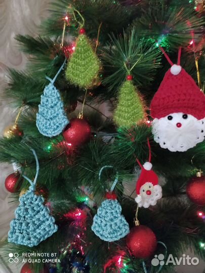 Вязаные ёлочки