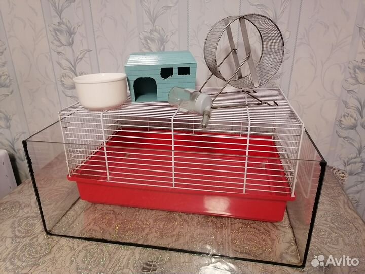 Клетка с террариумом