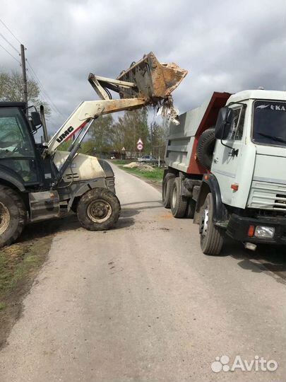 Доставка песка щебня услуги камаза