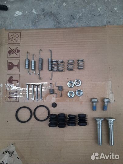 Ремкомплект колодок на chevrolet lacetti