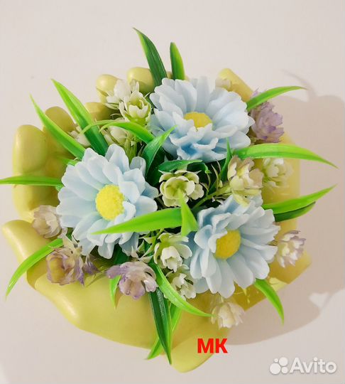 Букетики из мыла
