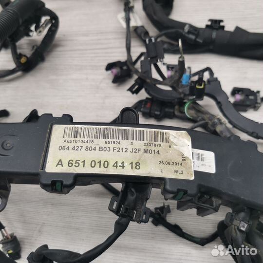 Проводка двигателя Mercedes-Benz E-Class W212