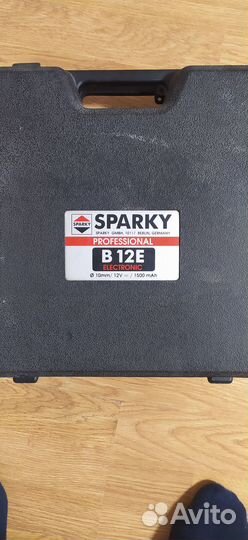 Шуруповерт sparky be 12