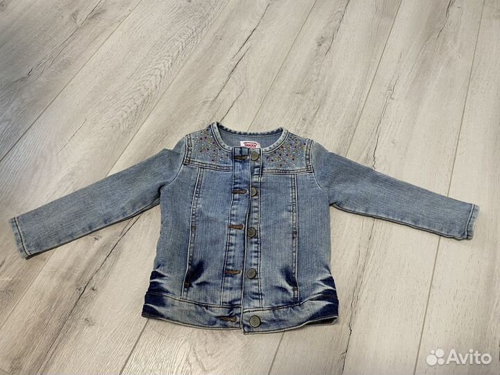 Джинсовая куртка для девочки