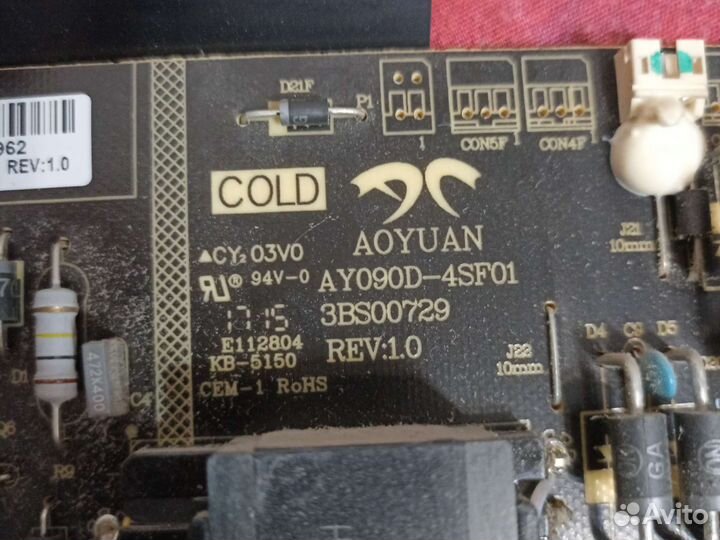 Блок питания AY090D-4SF01 3BS00729 aoyuan