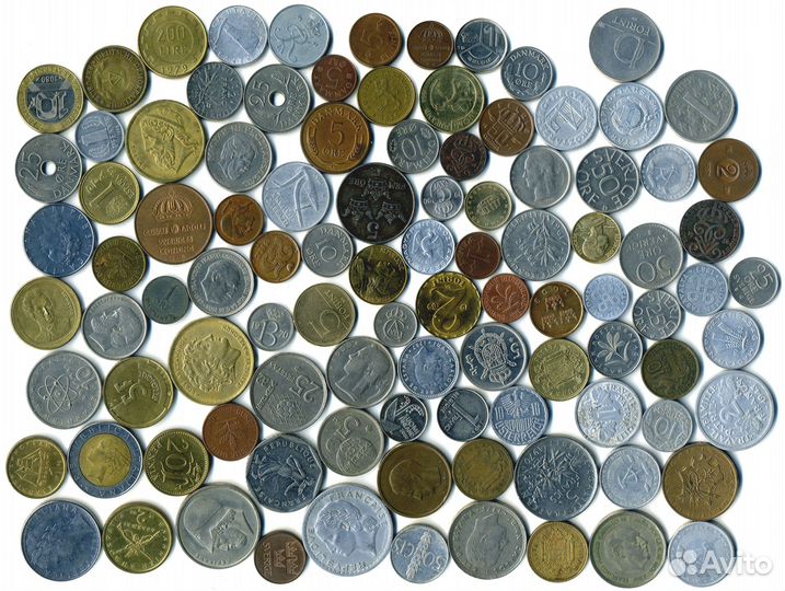 200 монет Европы