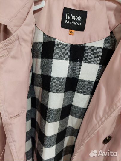 Пальто для девочки 104 лето