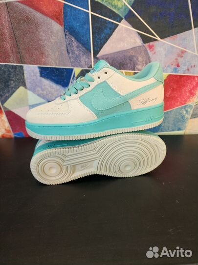 Кроссовки Nike Air Force 1 Tiffany