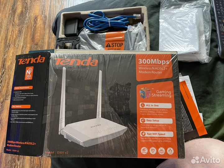 Wi-Fi роутер D-link DIR-615 и Tenda d301 v2