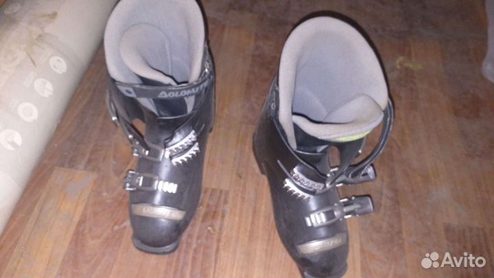 Горные лыжи с ботинками