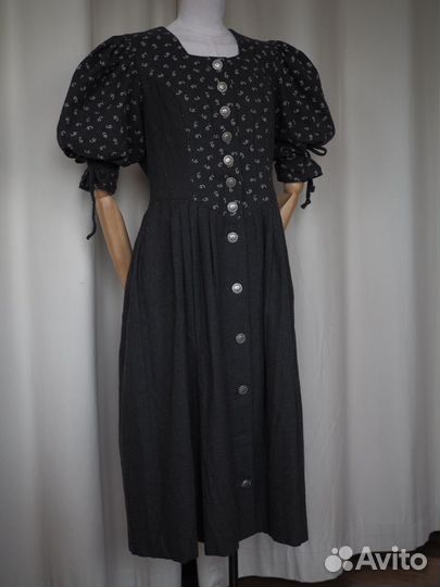 Винтажное платье шерсть Австрия