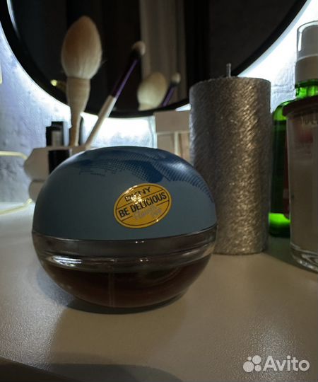 Туалетная вода dkny BE delicious flower POP blue