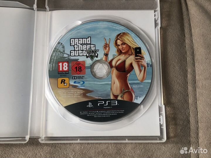 Игра GTA 5 На Play Station 3