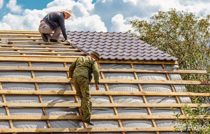 Кровельные работы, кровля под ключ, ремонт крыши