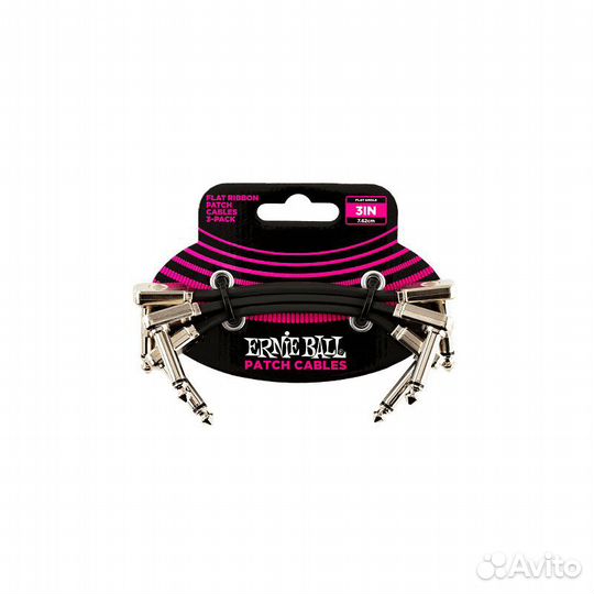 Набор из 3х патчей Ernie Ball 6220 Flat. (Новый)