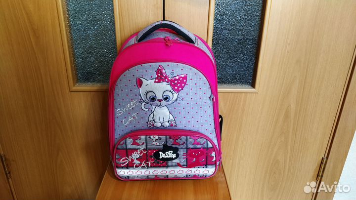 Школьный ортопедический портфель для девочки