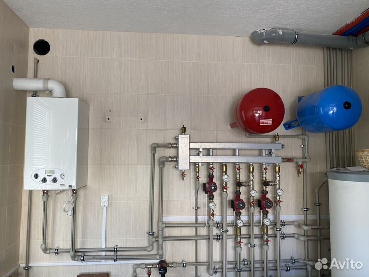 Монтаж котлов