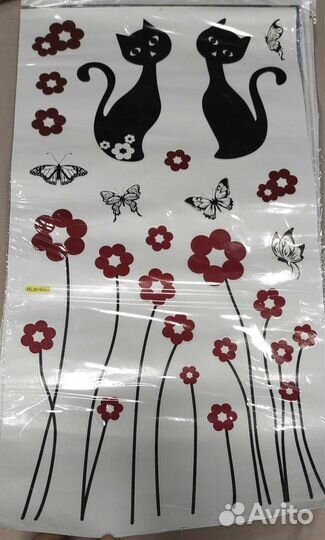 Интерьерная виниловая наклейка