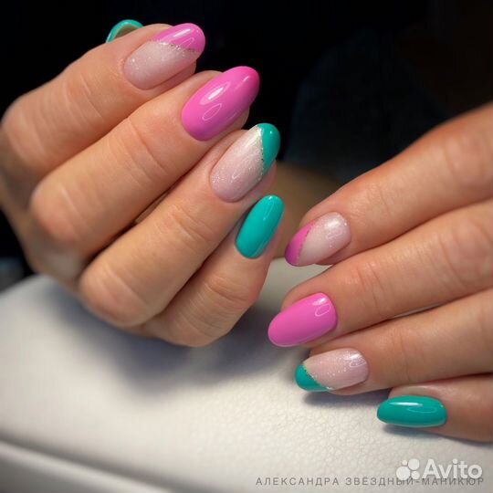 Маникюр парковый