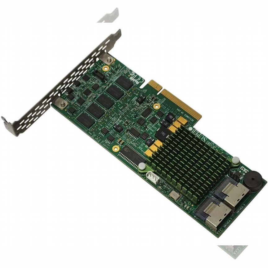 [AOC-USAS2LP-H8IR] Контроллер Supermicro 512mb Aoc-Usas2lp-H8ir