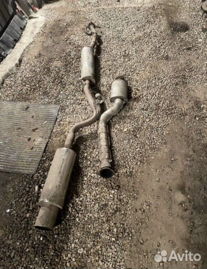 Выхлоп Toyota Mark 2 JZX110 1JZ-GTE