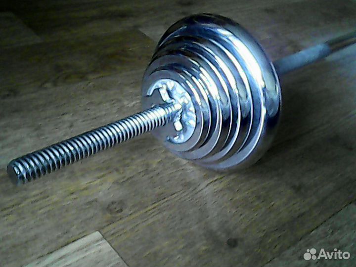 Штанга прямой гриф