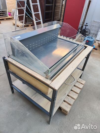 Холодильная витрина открытая зелень овощи