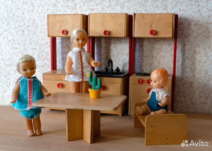 Кукольная кухонная мебель СССР