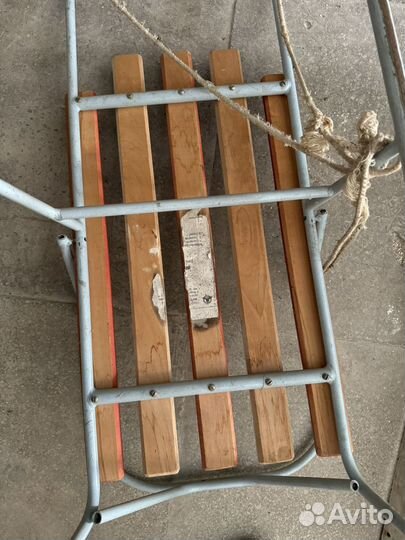 Детские зимние санки