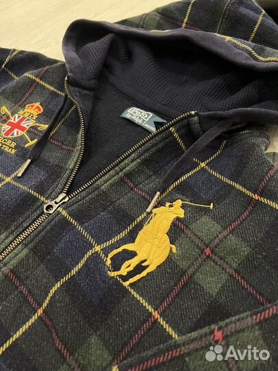 Zip hoodie ralph lauren mercer club