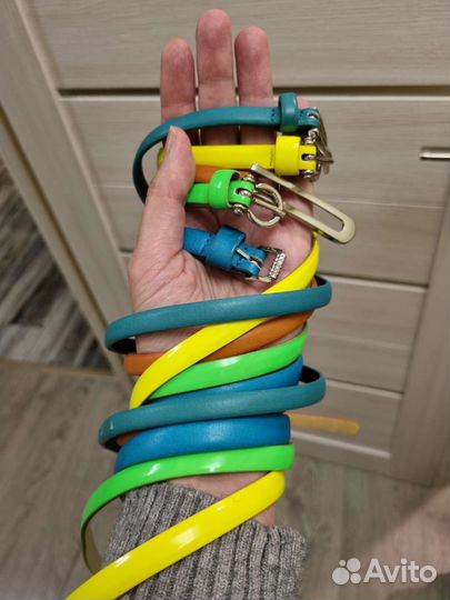 Ремень женский кожаный италия