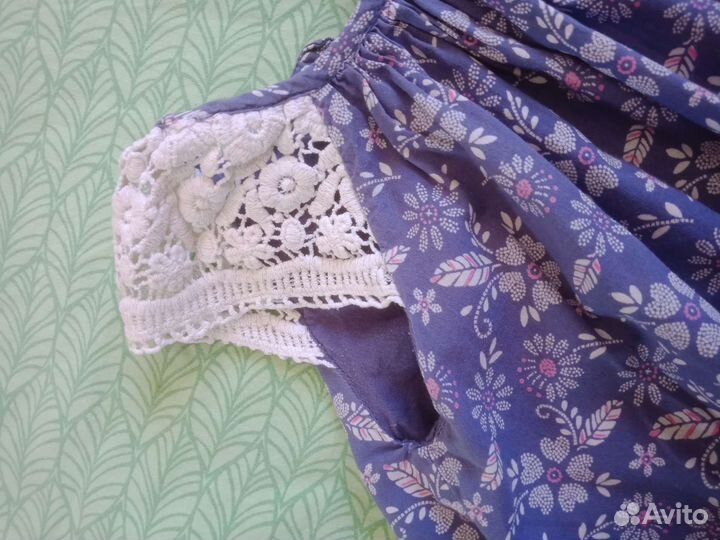 Костюм летний на 1 год для девочки 9-12 m