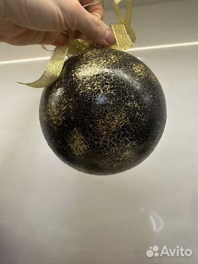 Елочные игрушки Белоснежка/большой шар