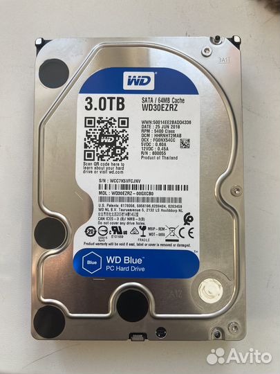 Жесткий диск 3 тб