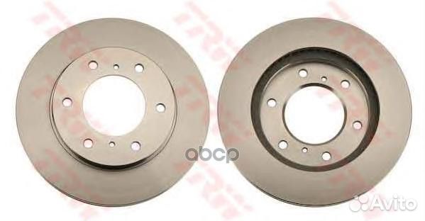 Диск торм.пер.mitsubishi L 200 05 DF4920 TRW