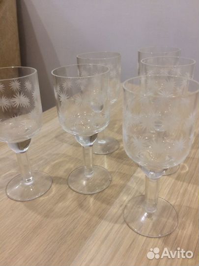 Стаканы стекло 6 шт