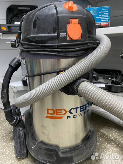 Пылесос Dexter Power YLW6239-DP, 1200 Вт, 35 л